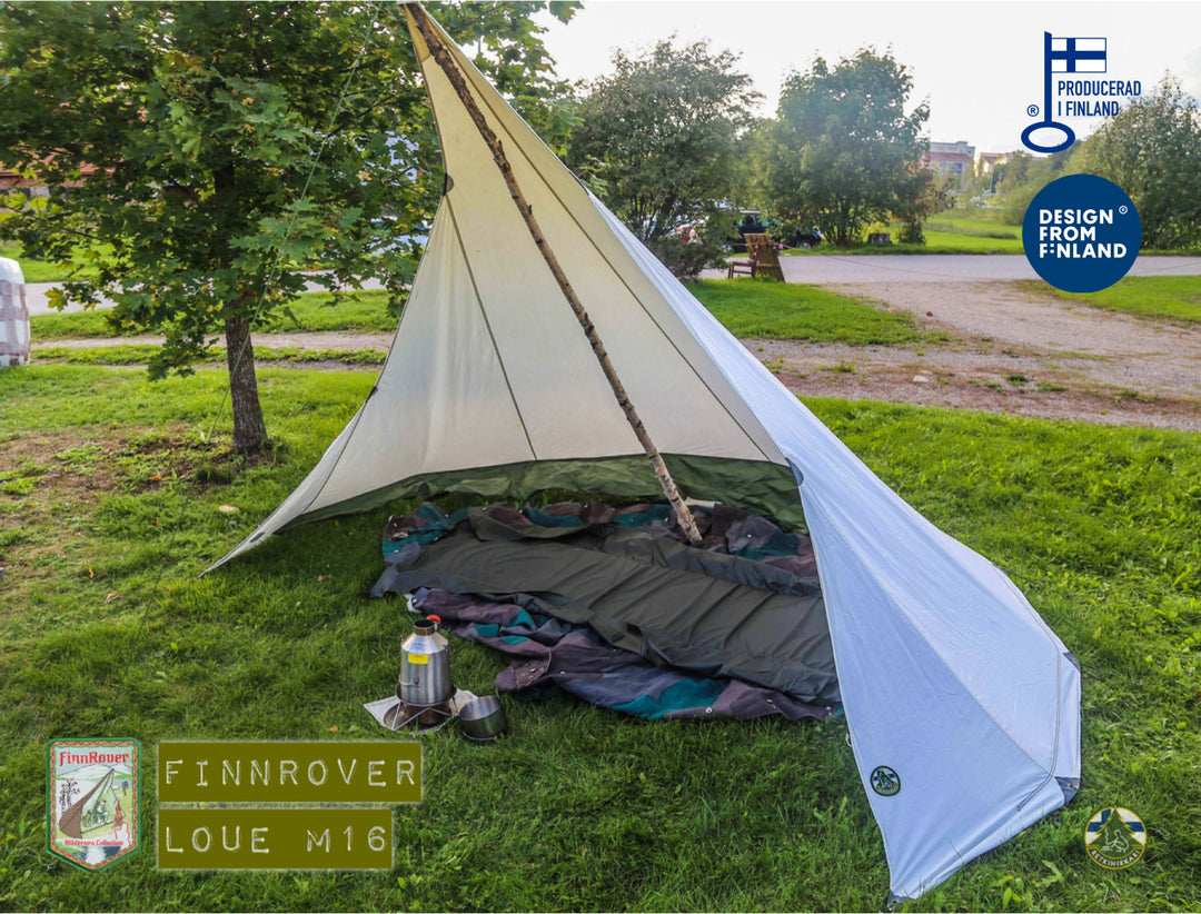 入手困難】フィンランド製シェルタータープ Finnrover loue M64